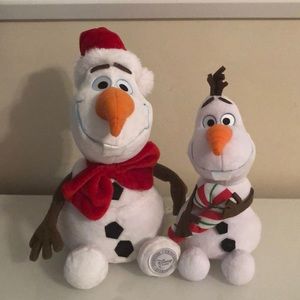 Two Christmas Olaf’s